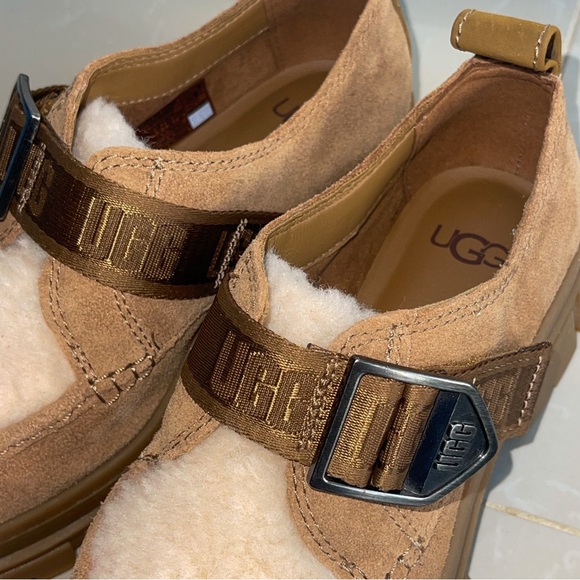 UGG Ashton Tan Suede Loafers - Picture 7 of 8
